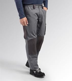 Utility Diadora, Abbigliamento da Lavoro, PANT ROCK PERFORMANCE, colore STEEL GRAY, taglia M