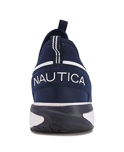 Image of Nautica Men's Slip-On Sneakers - Casual Fashion Shoes for Walking, in Medium & Wide Widths