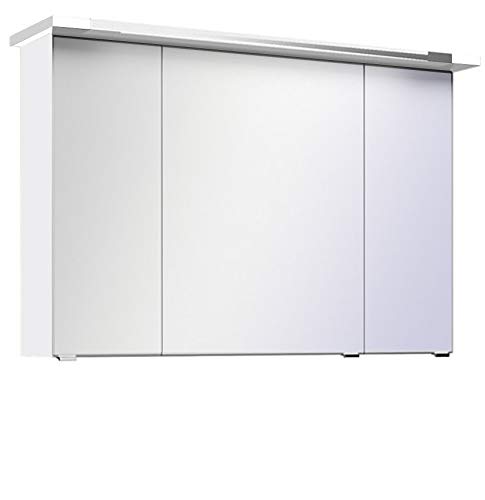 Pelipal Trentino 920 Spiegelschrank/Weiß/LED Beleuchtung / 90 x 72 x 20 cm/EEK: A