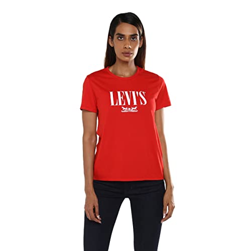 Image of Levi's Women's Brand Logo Crew Neck T-Shirt