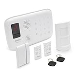 Systeme d'alarme sans fil Elegante 50 - Alertes SMS et appels en cas d'intrusion - Alerte SMS en cas de coupure de courant - Programmation par SMS ou via l'application - Clavier tactile - Lecteur de badges intégré - %Ecoute a distance - Sirene intégrée - Enregistrement message vocal - Mémorise jusqu'a 5 numéros de téléphone.