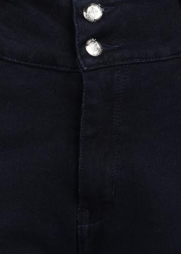 Image of Nifty Women's Denim Stretchable 2-Button Straight Fit Jeans