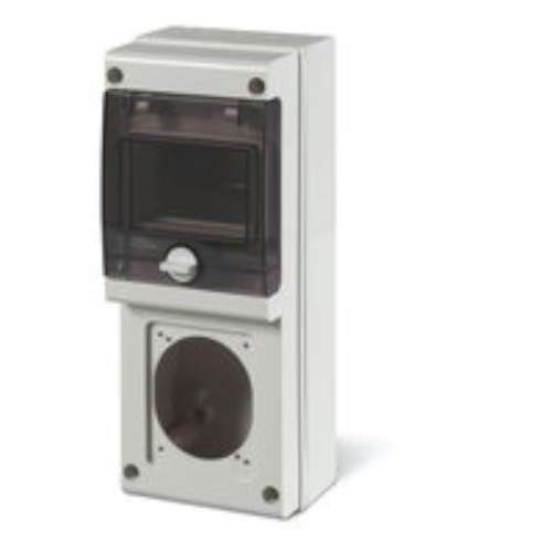 Boîte distributrice Scame Block IP66 idéale pour l'éclairage de jardin