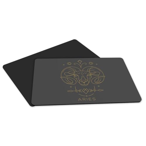 Lot de 4 sets de table astrologie bélier cadeau idéal déco bohème - 5