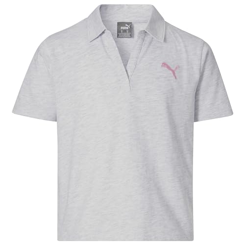 Image of PUMA girls Short Sleeve T-shirt, Fashion Prints & Colors, Soft and Comfortable