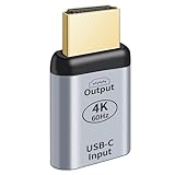 オーディオファン USB-CTypeCメスソースからHDMIシンクHDTVアダプター4K60hz1080p（タブレット、電話、ラップトップ用）33.3mm×23.9mm