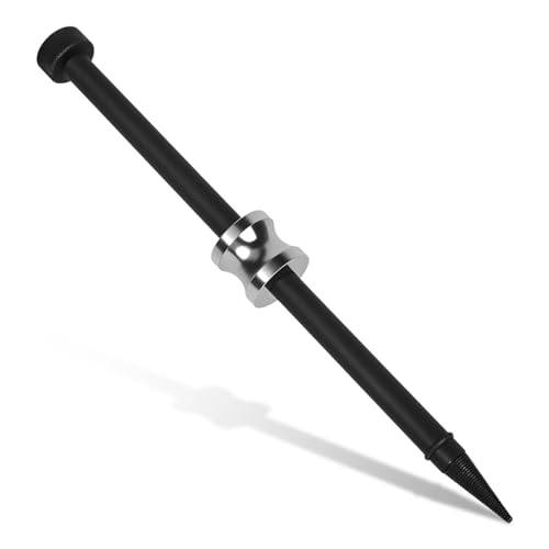 XCRPRT Extractor de anillo de sellado para inyector, extractor de juntas de inyector, herramienta de extracción de inyector, acero al carbono, universal para coche (negro)