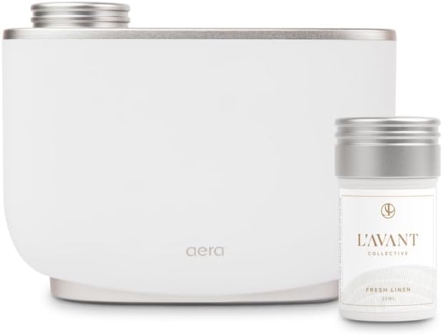 Miniatura 4 de Aera L'Avant Fresh Linen - Recambio de fragancia para el hogar, notas de ylang ylang, bambú y lavanda, funciona con el difusor Aera