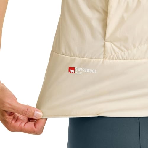 YPSILANTI Swisswool Piz Duan Vest W C: White Chalk S: m