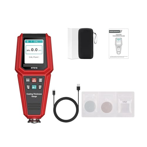 Medidor de Espesor de Pintura para Auto 0-1500UM miniatura 1