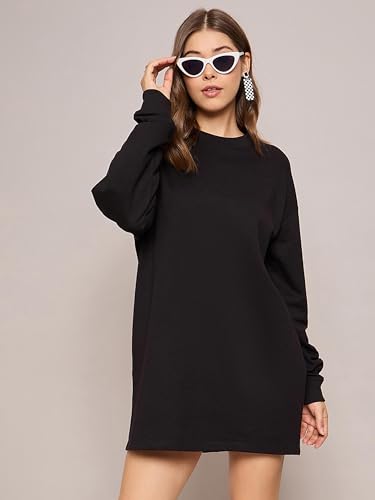Image of Sassafras Women Oversized Sweat Dress