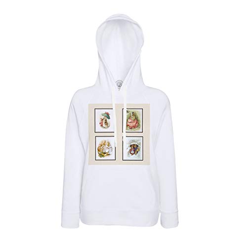 Sweat à capuche famille lapin enfant style Peter Rabbit Beatrice Potter illustration