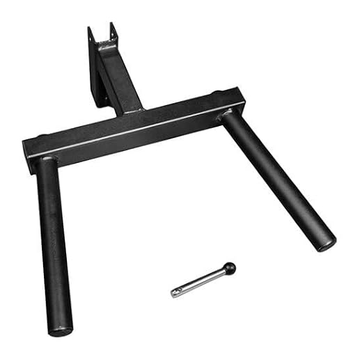 PRx Performance Y-Bar Dip Station Handles for Profile ONE 2x3 & PRO 3x3 Squat Racks, USA Made, Rack Mounted Dip Bar Attachments for Strength Training… (2x3 Dip Station)