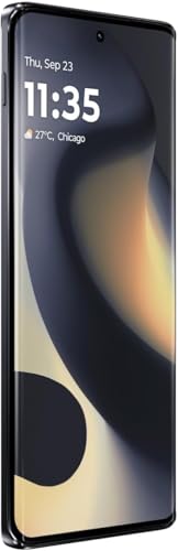 Image of Motorola Moto Edge 2024, 256GB + 8GB RAM, Midnight Blue - Locked to T-Mobile (Renewed)