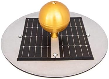 Titan Solar Flag Pole Light with 6 Bright LED Lights - 287 Lux Downlight Outdoor Flagpole Lighting for 15 to 25 Ft Flagpoles, 1/2 inch Fitting and Auto Dusk to Dawn to Ensure Flag is Properly Lit