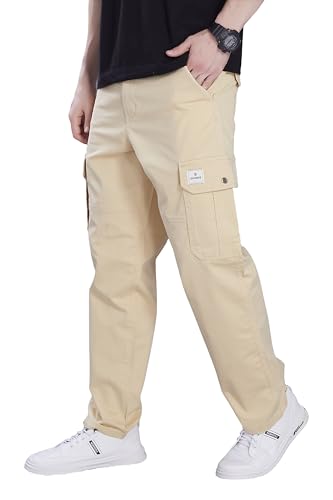 Image of DIVISIVE Men's Loose Baggy Fit Cotton Cargo Pants