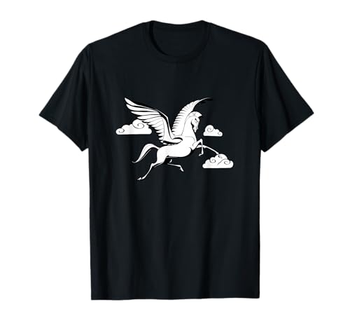 T-shirt Hercule Disney Pégase en coton pour style décontracté au quotidien