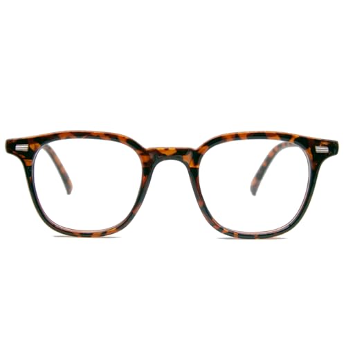 Image of LJCZKA Square Blue Light Blocking Glasses for Women Men Anti Headache and Eyestrain for Reading, Texting & Gaming