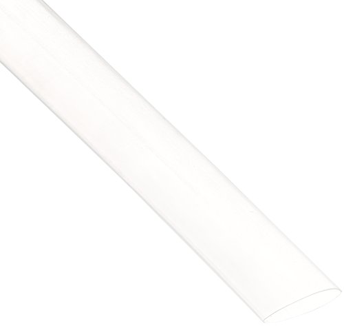 NTE Electronics 47-20806-CL Heat Shrink Tubing, Thin Wall, 2:1 Shrink Ratio, 1/2