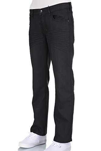 Eagle Blue Premium Jeans Men Slim Straight Black Coated Jeans4