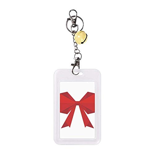 Étui de protection pour carte de crédit nœud papillon origami jaune