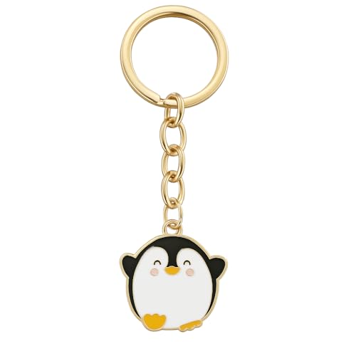 Penguin Keychain with Penguins Pendant, Animals Keychains for Women Bag