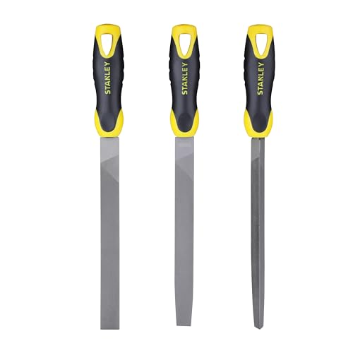Jeu de 3 limes mi douces STANLEY 200 mm - vue 7