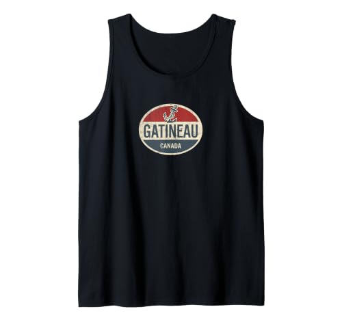 Gatineau Canada Retro Boat Anchor Tank Top