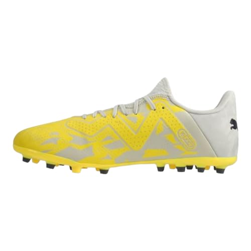Puma Future Play MG, Zapatillas Deportivas Unisex Adulto, Sedate Gray-Asphalt-Yellow Blaze, 39 EU