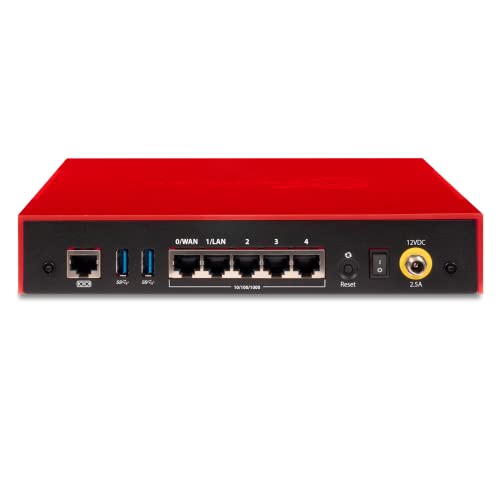 WatchGuard Firebox T45 Network Security Appliance with 3 Year Standard Support License - Advanced Firewall, VPN, Intrusion Prevention (WGT45003)