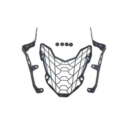 Grille phare CB500X et CB400X protection de moto noire résistant