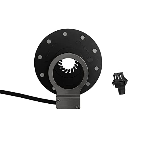 Jrifedptry Pedal de bicicleta eléctrica PAS System Assistant Sensor KT-10B 10 imanes sensor de velocidad lateral izquierdo, accesorios de ciclismo