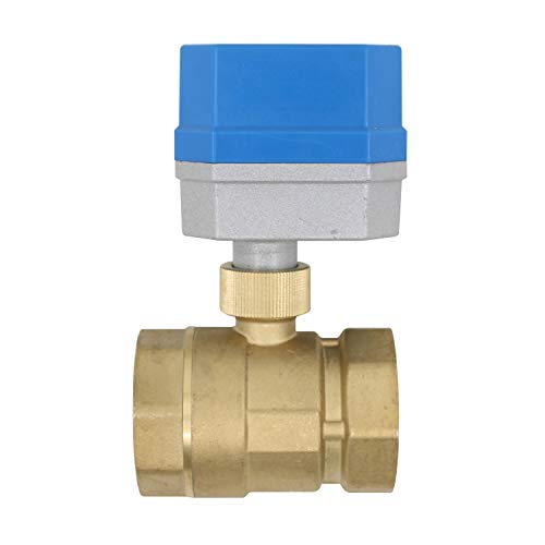 Valvula 2 vias motorizada 220v electrovalvula 220 bola 1/2 3/4 1 1-1/4 1-1/2 2 pulgada (DN32-1-1/4 pulgada)