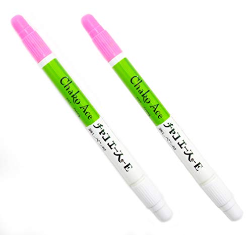 Hand 011 Chako Ace Japan Water Soluble Bright Pink Fabric Marker Pen cover