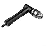 Adaptateur à angle droit de 90 degrés pour perceuse électrique, tige de 8 mm à tête d...