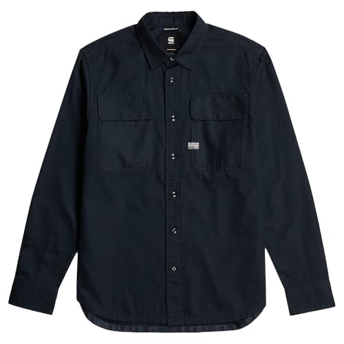 Miniatura 3 de G-Star Para Hombre Camisa Cpo Regular, Azul Salute D23583-D913-C742 , M