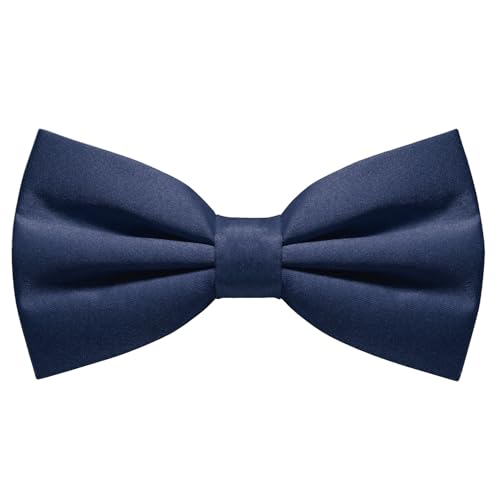 JEMYGINS Herren Matten Fliege erhältlich in Uni Farben Navy blau