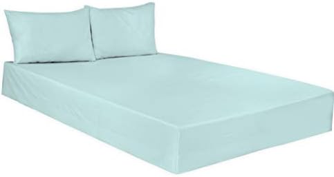 ARLINENS Polycotton Flat Sheets in Following Colours and Sizes: (SINGLE, RED)