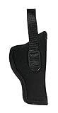 Uncle Mike's Black Kodra Nylon Sidekick Hip Holster (Size 1, Right-Hand)