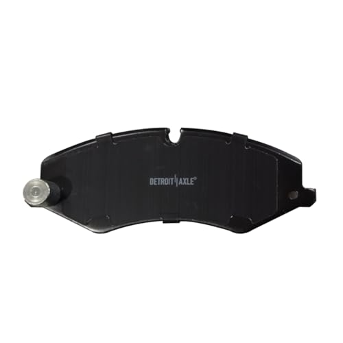Image of Detroit Axle - Front Brake Pads for 2014-2017 Land Rover Range Rover, 2010-2017 Range Rover Sport, 2017 Discovery, 2010-2016 LR4, Ceramic Brake Pads w /Hardware Replacement