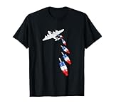 Vintage Bomb Pops Ice Cream American Flag Remembrance Day T-Shirt