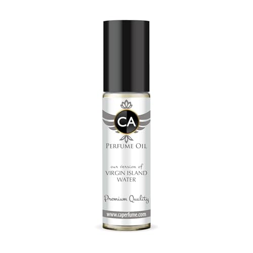 CA Perfume Impression of Virgin Island Water Unisex Eau De Parfum Citrus Scent Long Lasting Unisex Fragrance Travel Size TSA Ready for Day and Night Wear 0.33 Fl Oz 10ml