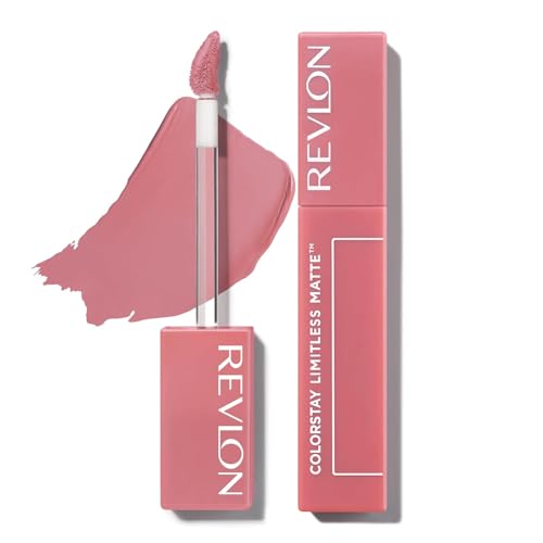 Image of REVLON Colorstay Limitless Matte Liquid Lipstick for woman, Waterproof, Long-Lasting, 100% Vegan, Lightweight, No-Budge Matte, Strut - (005)