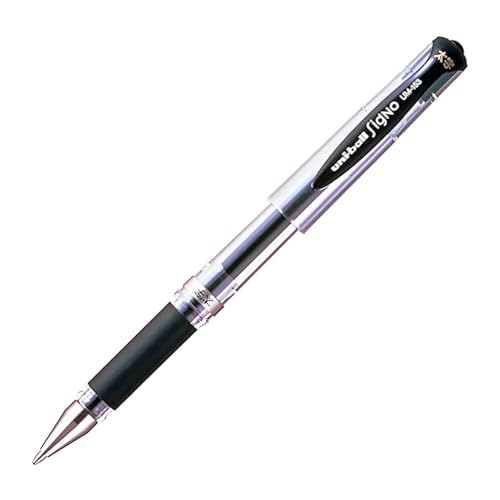 Bolígrafo Uni Mitsubishi UM-153 Punta Ancha 1.0 mm Negro Set x10 miniatura 3