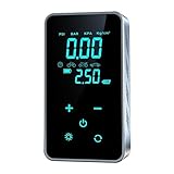 Inflador de neumáticos, Minicompresor Inalámbrico Con Pantalla Táctil For Inflar Neumáticos Motocicleta Y Bicicleta Bomba de aire de doble uso(Wired Style)