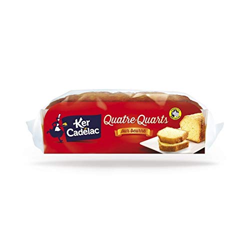 KER CADELAC - Quatre-Quarts Pur Beurre 200G - Quatre Articles