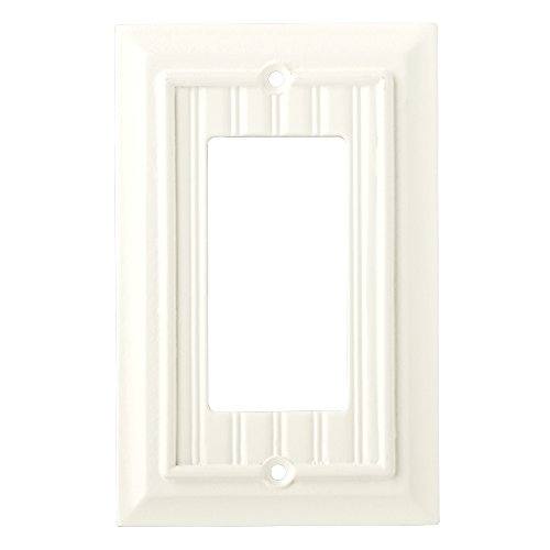 Brainerd 126357 Beadboard Single Decorator Wall Plate / Switch Plate / Cover