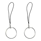 MUQIDA 2 PCS Car Key Chain, Model S 3 X Y String Keychain Rope Lanyard, Lightweight Strap String for Key Fob USB Flash Drive