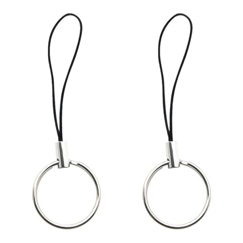 Image of 2 PCS Car Key Chain, Model S 3 X Y String Keychain Rope Lanyard, Lightweight Strap String for Key Fob USB Flash Drive