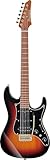 Ibanez AZ2204AGTFB AZ Prestige 6str - Guitarra eléctrica con funda, tri Fade Burst Flat